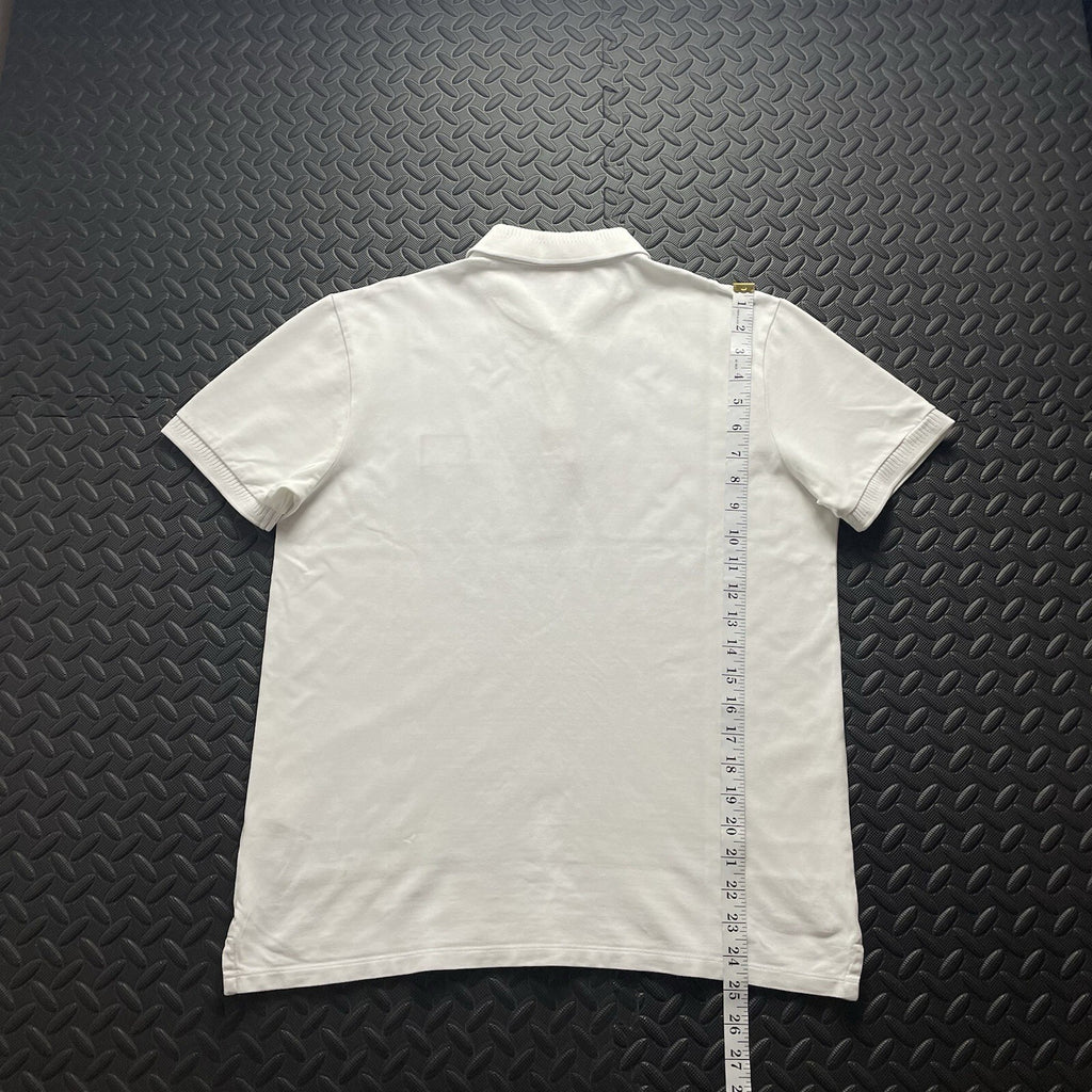 Hugo Boss White Polo Shirt | Men’s Slim Fit M / 3330