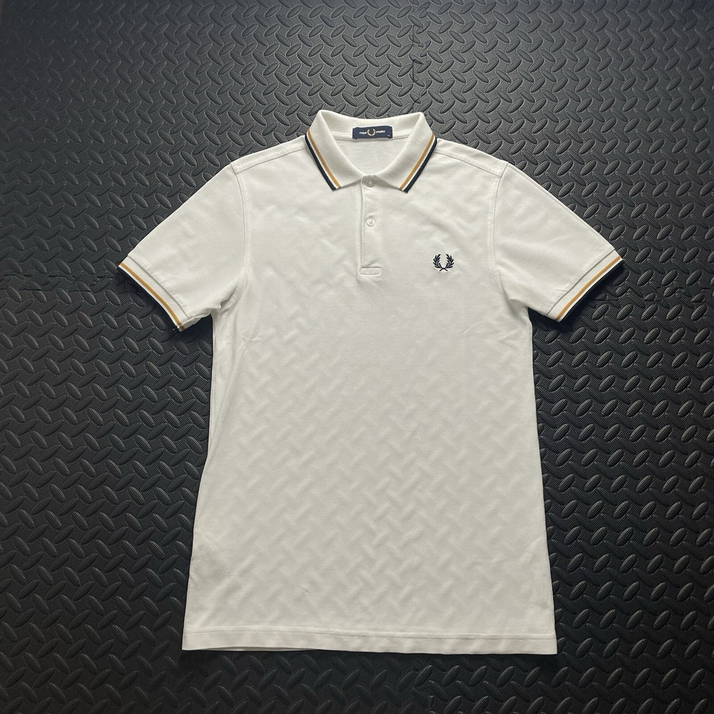 Fred Perry White Polo Shirt | Men’s XS / 3002