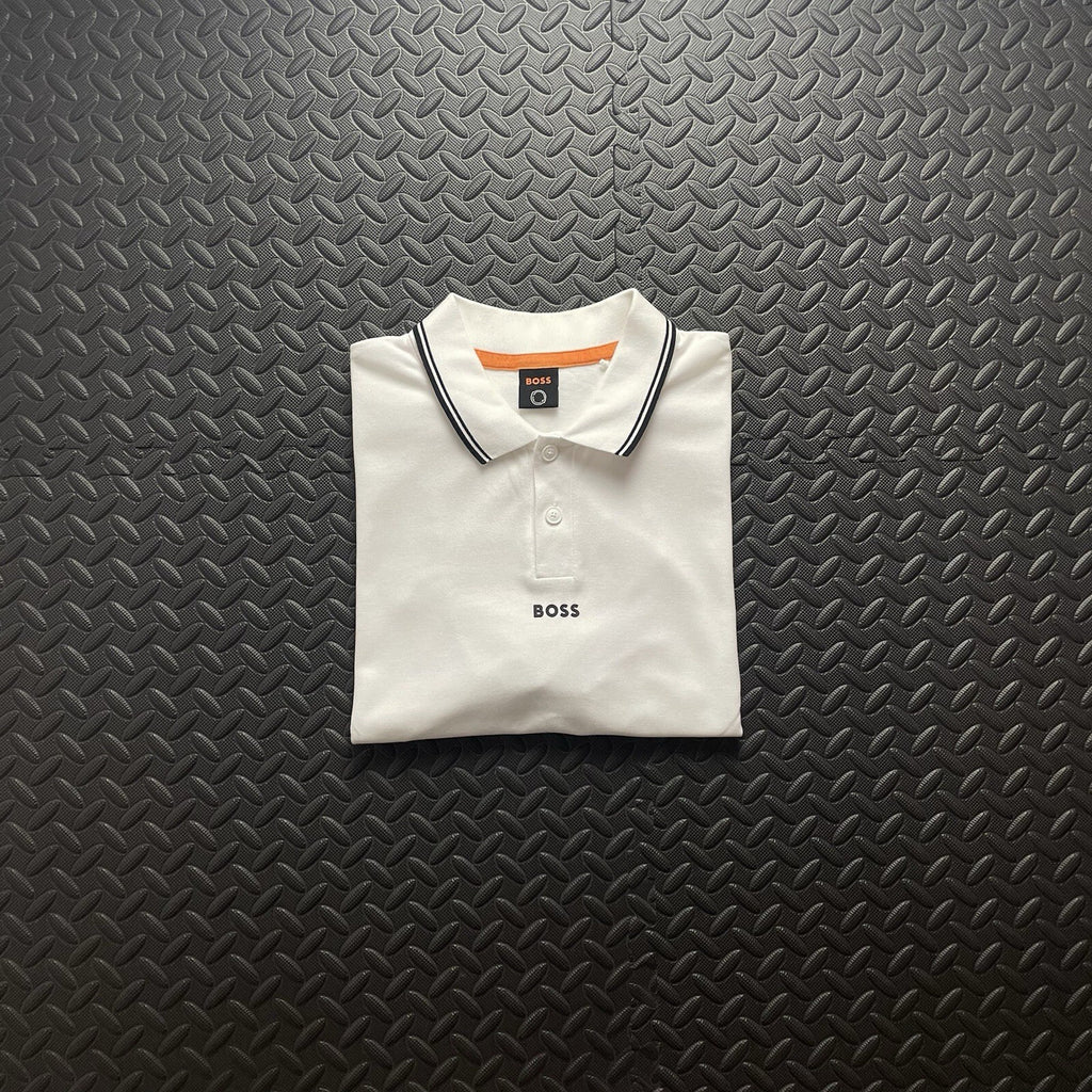 Hugo Boss White Polo Shirt | Men’s Classic Fit M
