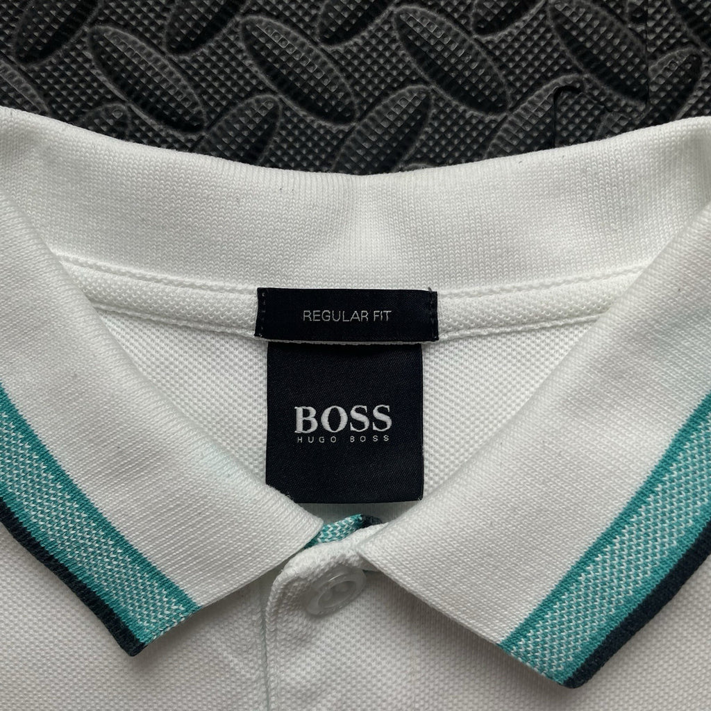 Hugo Boss White Polo Shirt | Men’s Classic Fit M / 2950