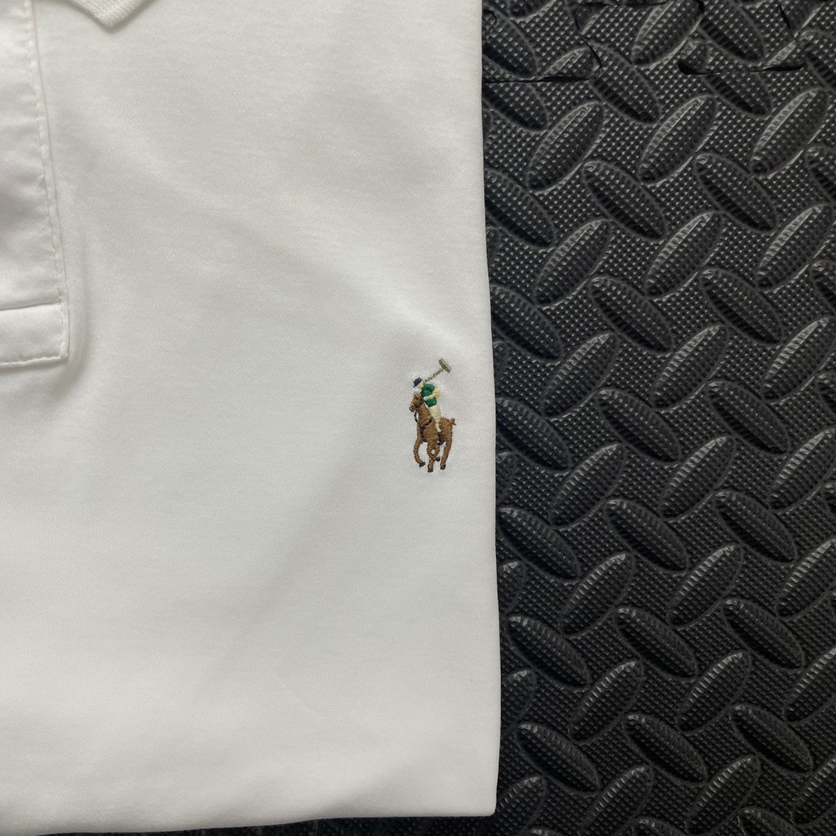 Ralph Lauren White Polo Shirt | Men’s Custom Slim Fit XL / 3721