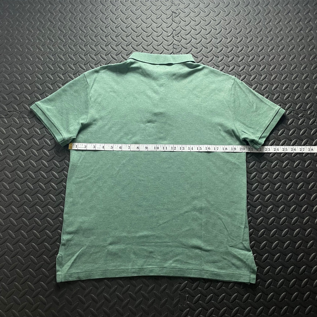 Ralph Lauren Green Polo Shirt | Men’s Slim Fit L / 3411