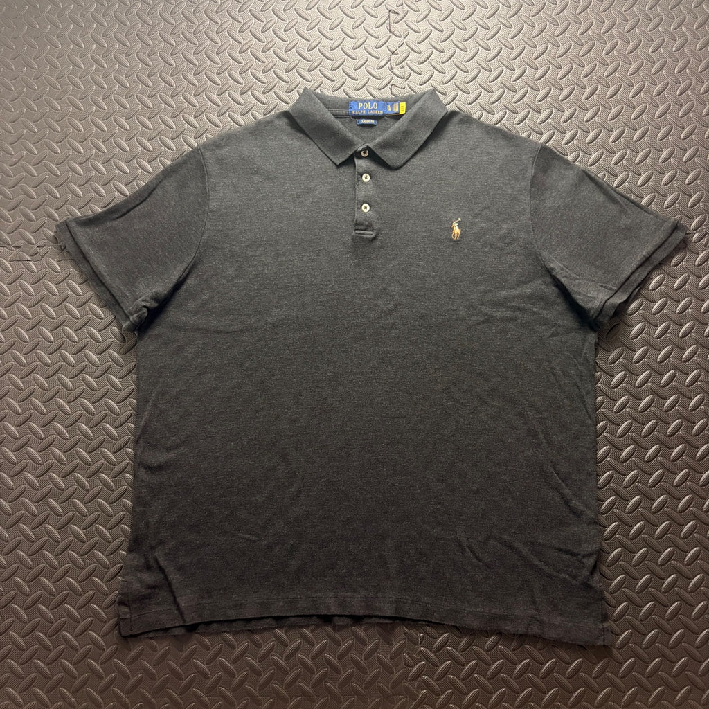 Ralph Lauren Grey Polo Shirt | Men’s Classic Fit XL / 3846