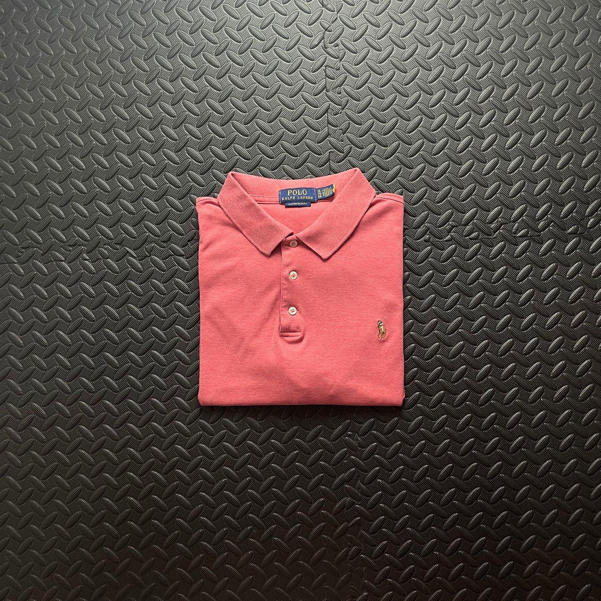 Ralph Lauren Pink Polo Shirt | Men’s Custom Slim Fit XL / 3674