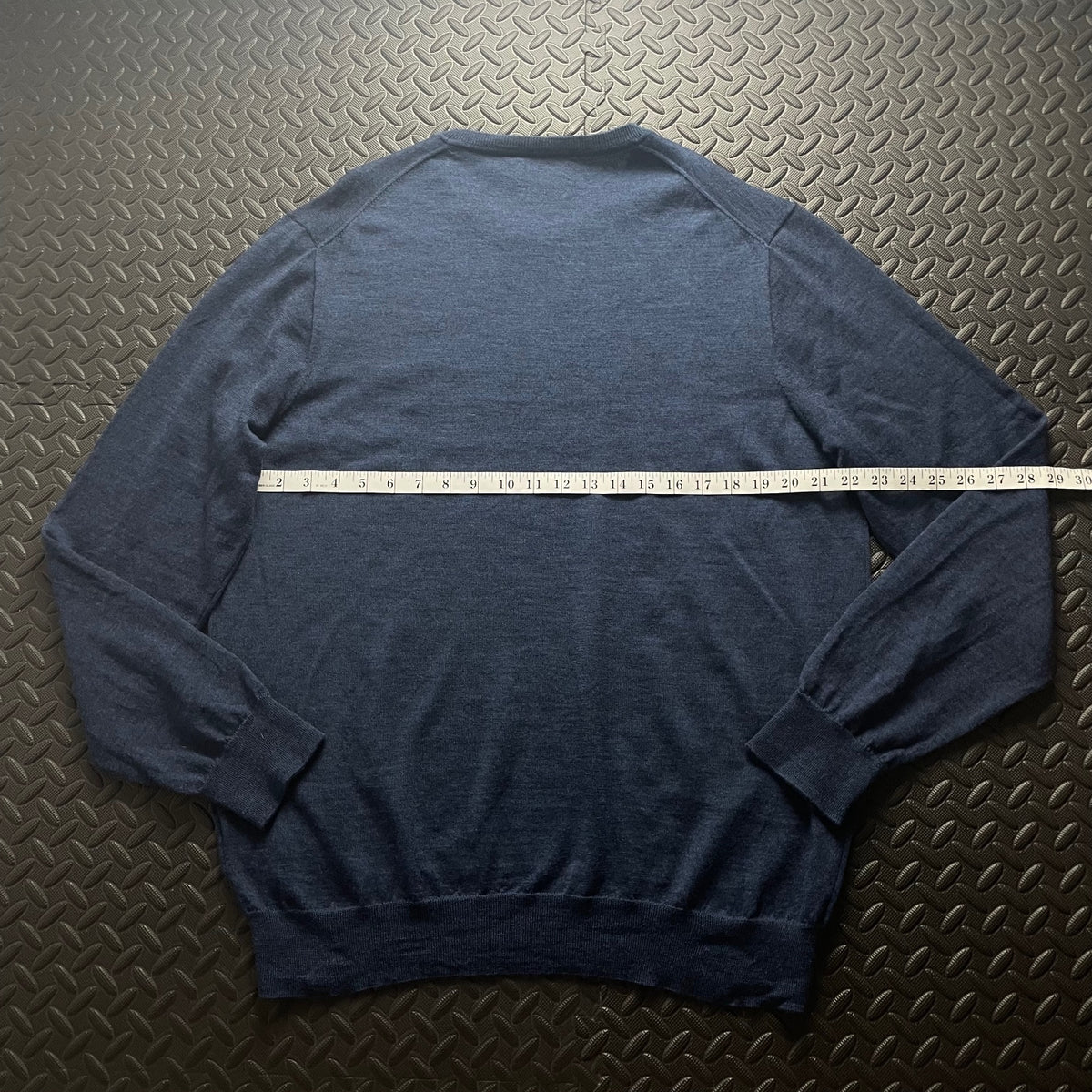 Ralph Lauren Navy Blue Crewneck Jumper | Men’s Slim Fit XXL / 3786