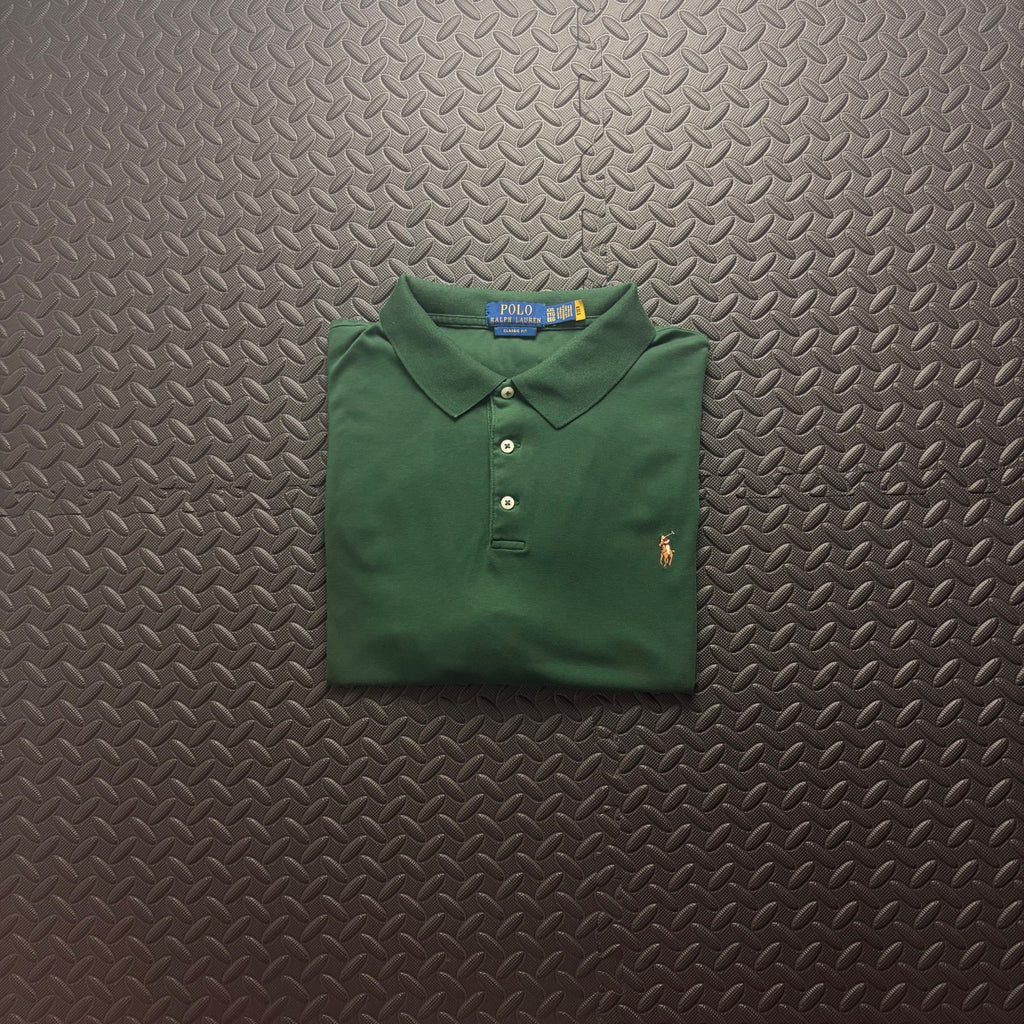Ralph Lauren Dark Green Polo Shirt | Men’s Classic Fit XXL / 3825