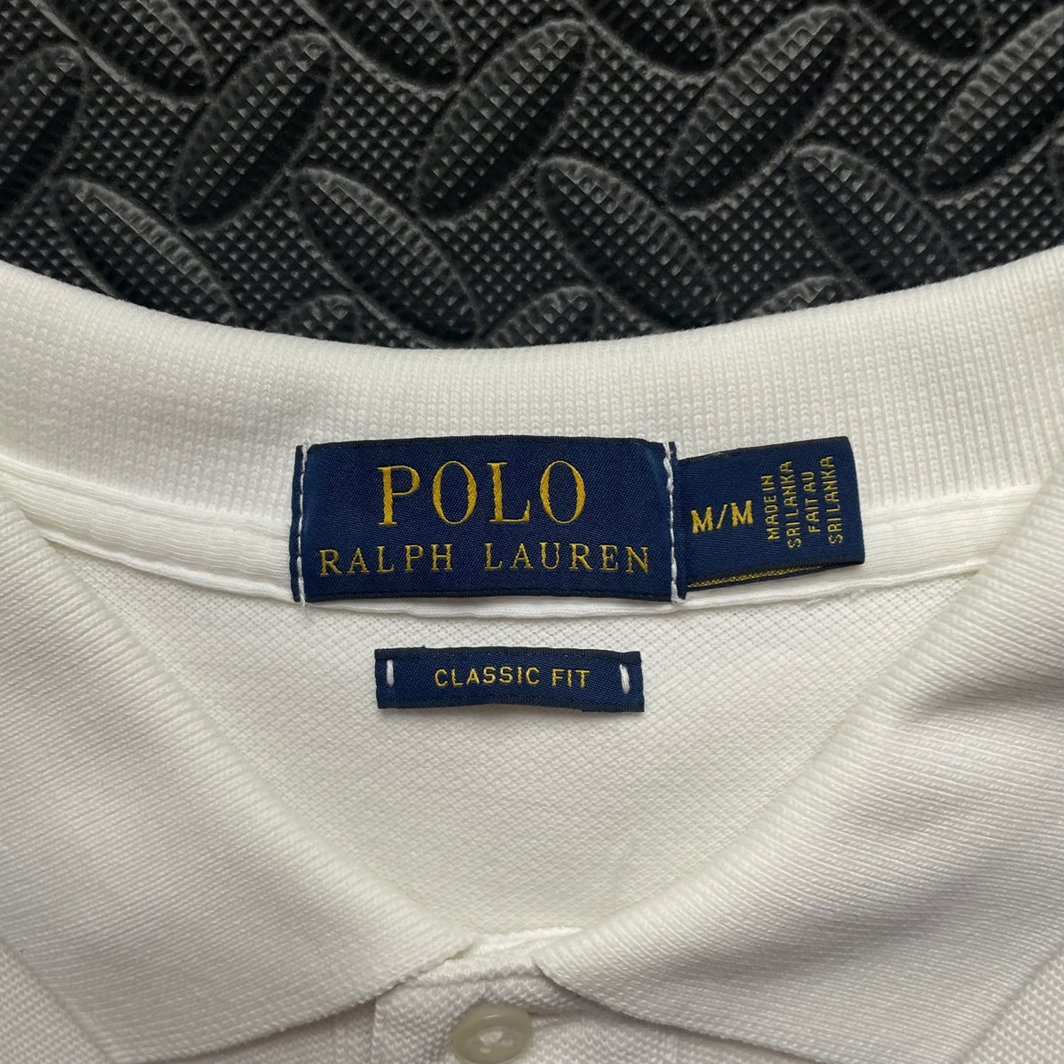 Ralph Lauren White Polo Shirt | Men’s Classic Fit M / 3645