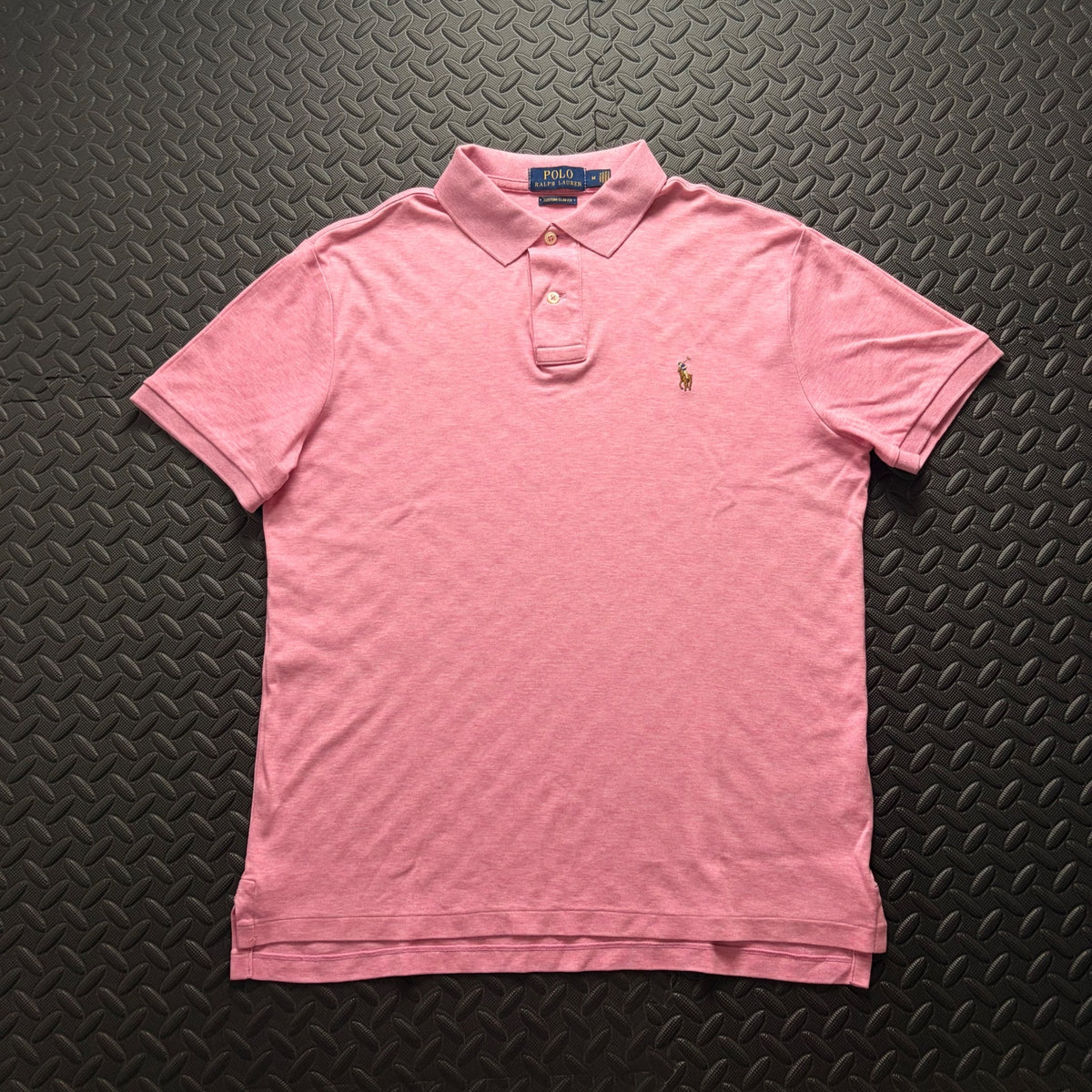 Ralph Lauren Pink Polo Shirt | Men’s Custom Slim Fit M / 3834