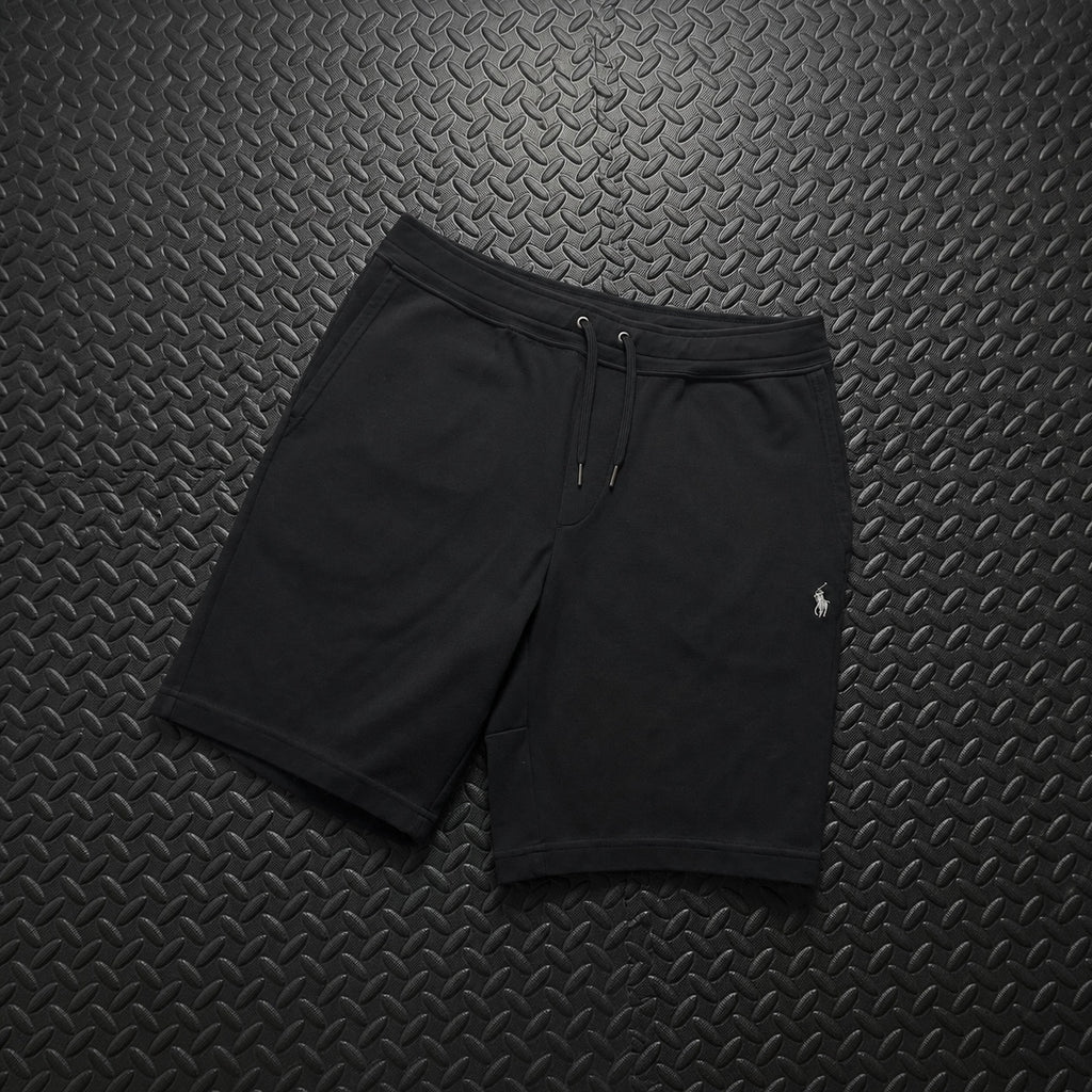Ralph Lauren Black Shorts | Men’s S | Jogger Double Knit