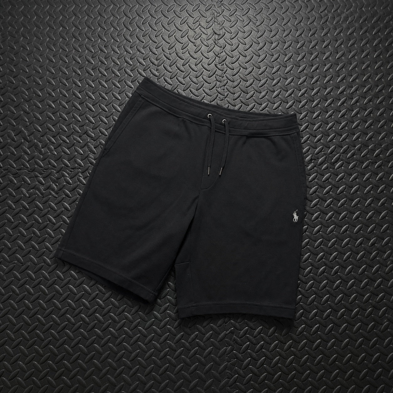 Ralph Lauren Black Shorts | Men’s S | Jogger Double Knit