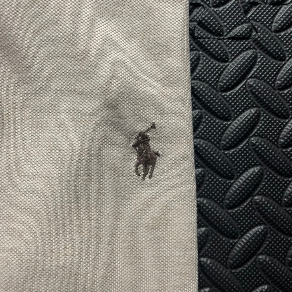 Ralph Lauren Cream Polo Shirt | Men’s Slim Fit M / 3412