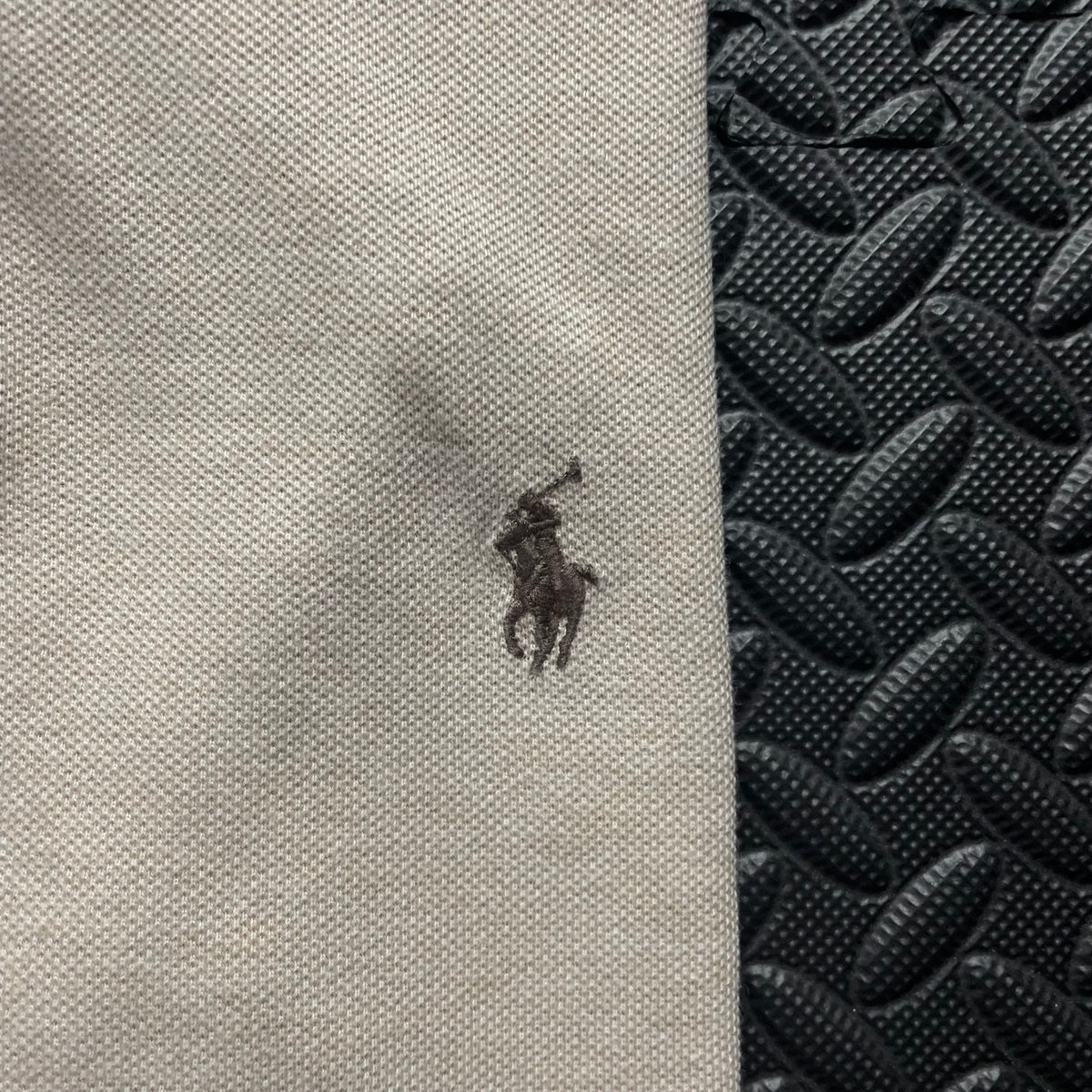 Ralph Lauren Cream Polo Shirt | Men’s Slim Fit M / 3412