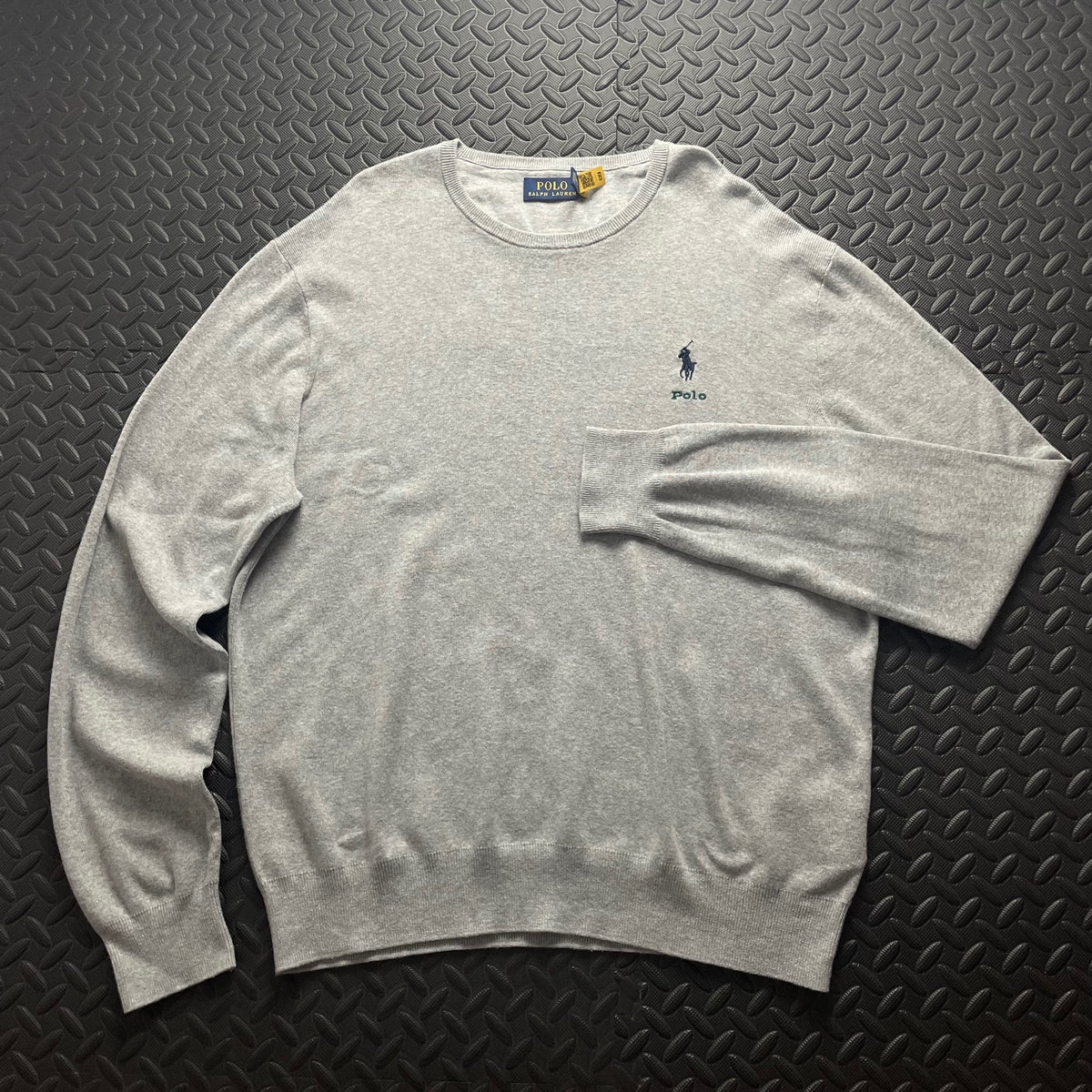 Ralph Lauren Grey Crewneck Jumper | Men’s Classic Fit L / 3780