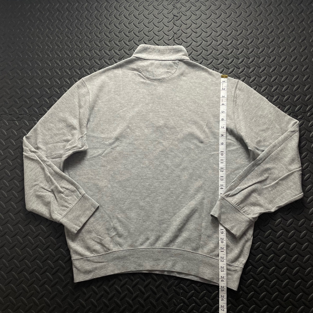 Ralph Lauren Grey 1/4 Zip Jumper | Mens Classic Fit XL / 3733
