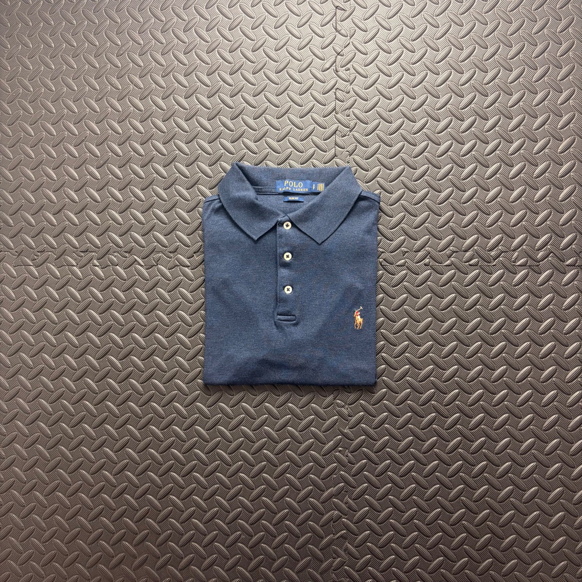 Ralph Lauren Navy Polo Shirt | Men’s Slim Fit S / 3804