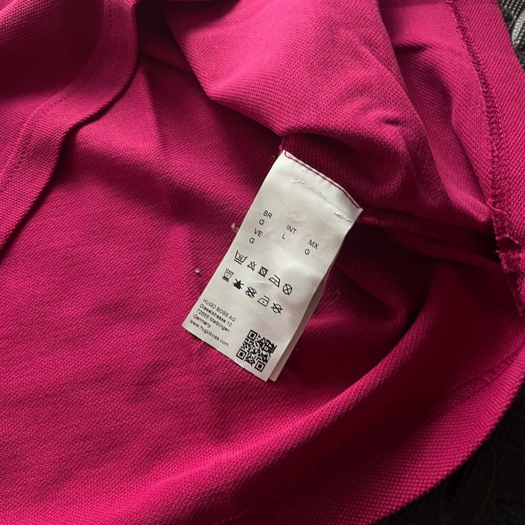Hugo Boss Pink Polo Shirt | Men’s Classic Fit L / 3314