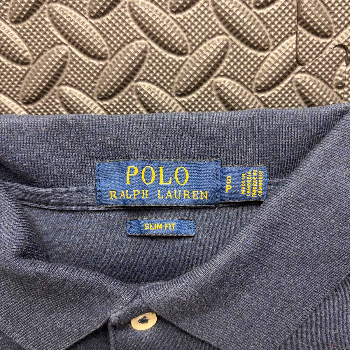 Ralph Lauren Navy Polo Shirt | Men’s Slim Fit S / 3804