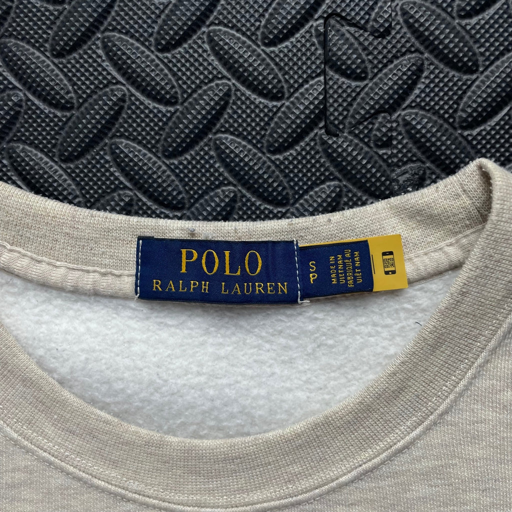 Ralph Lauren Cream Crewneck Jumper | Men’s Classic Fit S / 3768