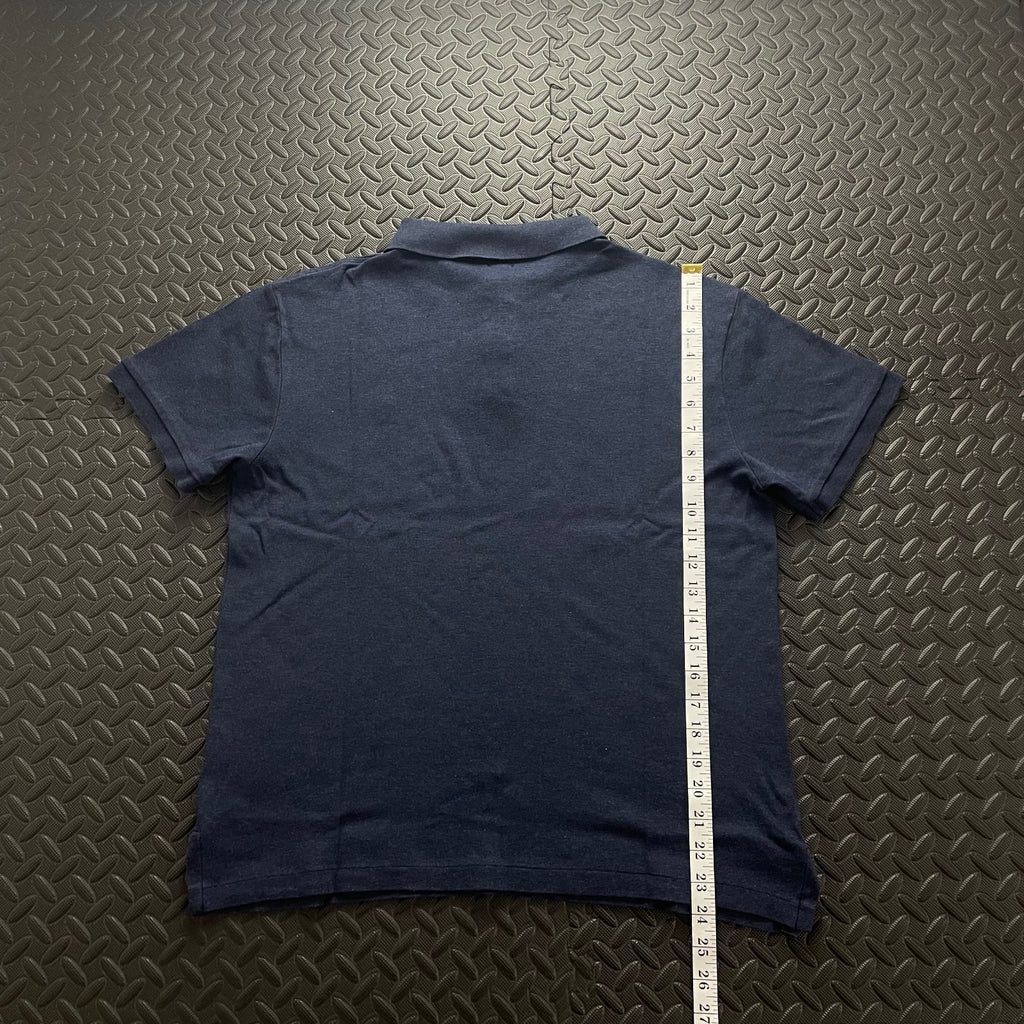 Ralph Lauren Navy Blue Polo Shirt | Men’s Slim Fit L / 3696