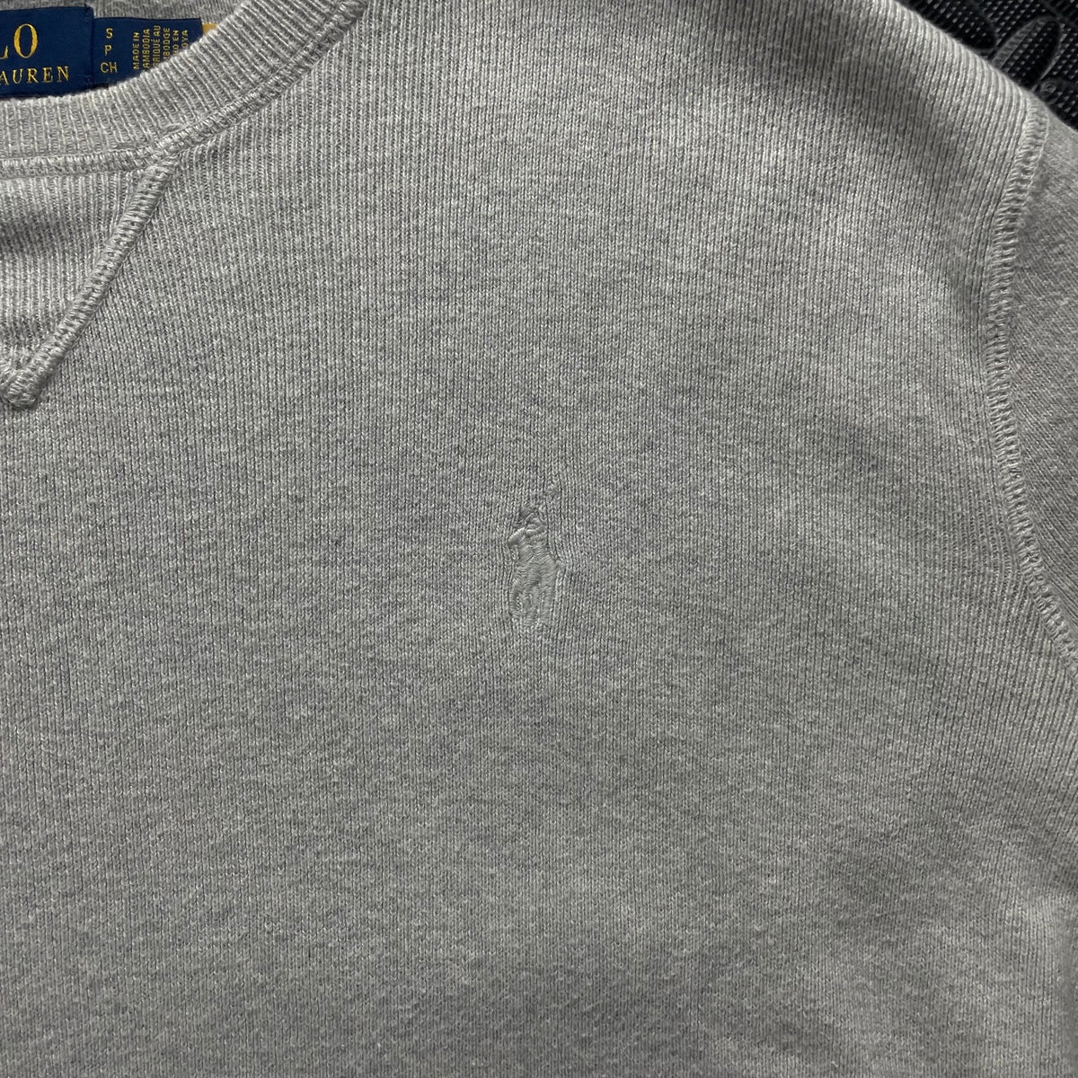 Ralph Lauren Cream Crewneck Jumper | Men’s Classic Fit S / 3770