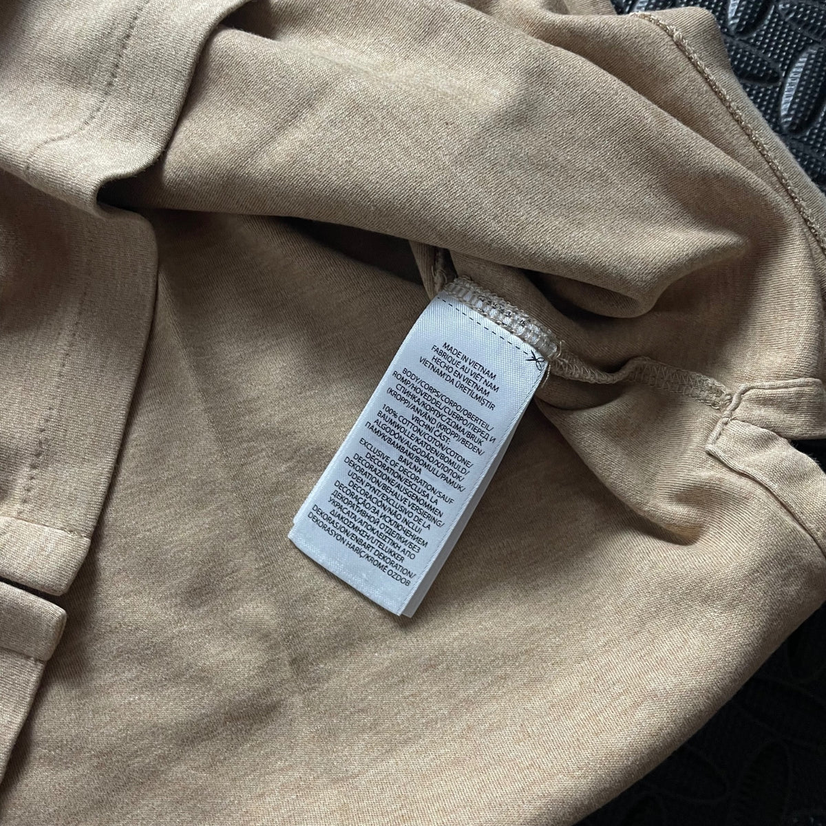 Ralph Lauren Beige Polo Shirt | Men’s Custom Slim Fit M / 3632