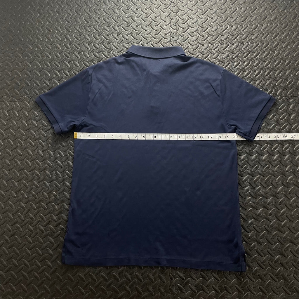 Ralph Lauren Navy Polo Shirt | Men’s Slim Fit L / 3695