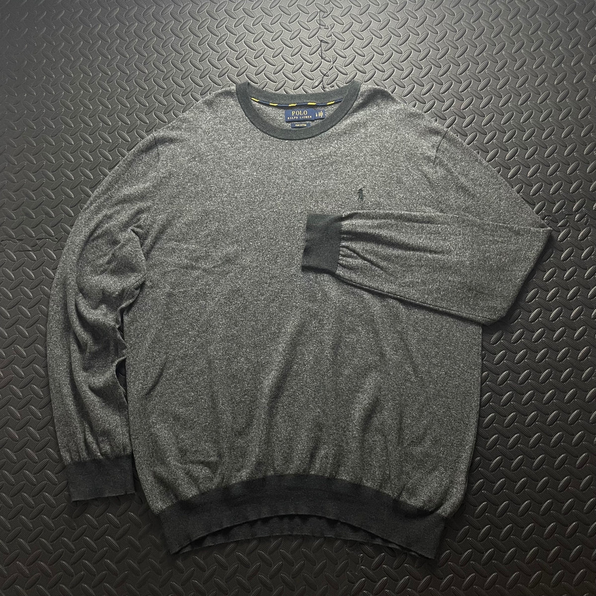 Ralph Lauren Grey Crewneck Jumper | Men’s Classic Fit L / 3776