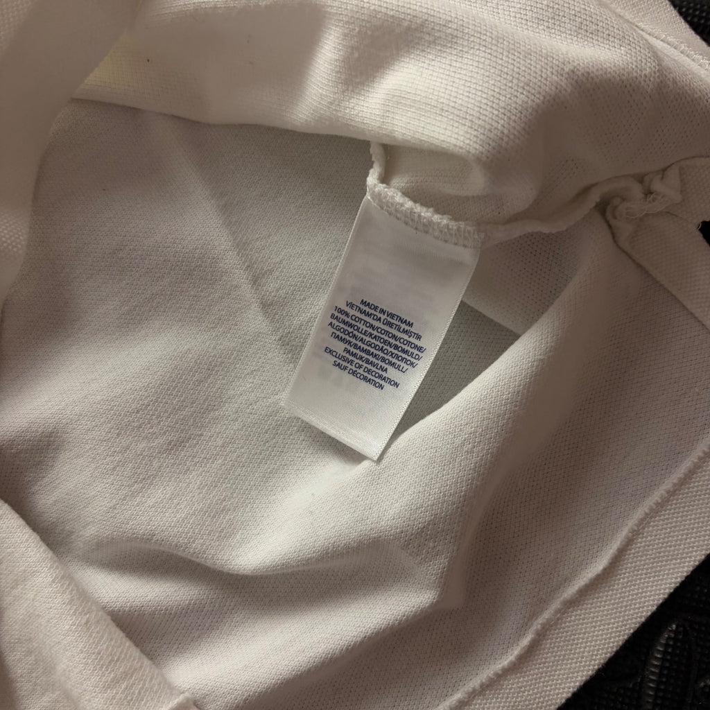 Ralph Lauren White Polo Shirt | Men’s Slim Fit M / 3839