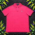 Ralph Lauren Pink Polo Shirt | Men’s Classic Fit XL / 3817