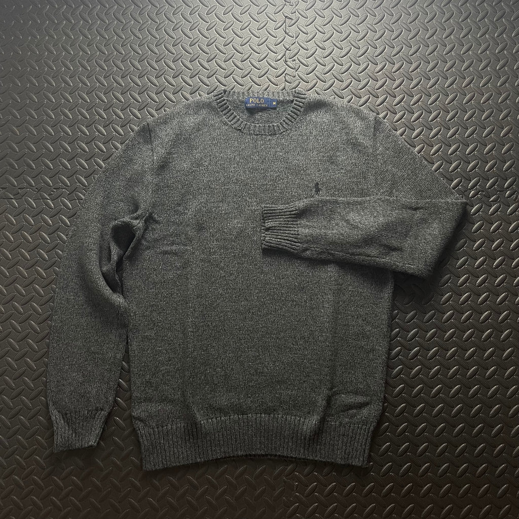 Ralph Lauren Grey Crewneck Jumper | Men’s Classic Fit M / 3682