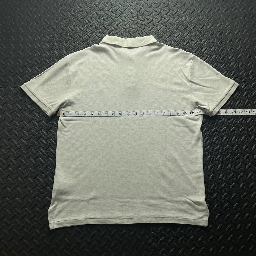 Ralph Lauren Cream Polo Shirt | Men’s Slim Fit L / 3601