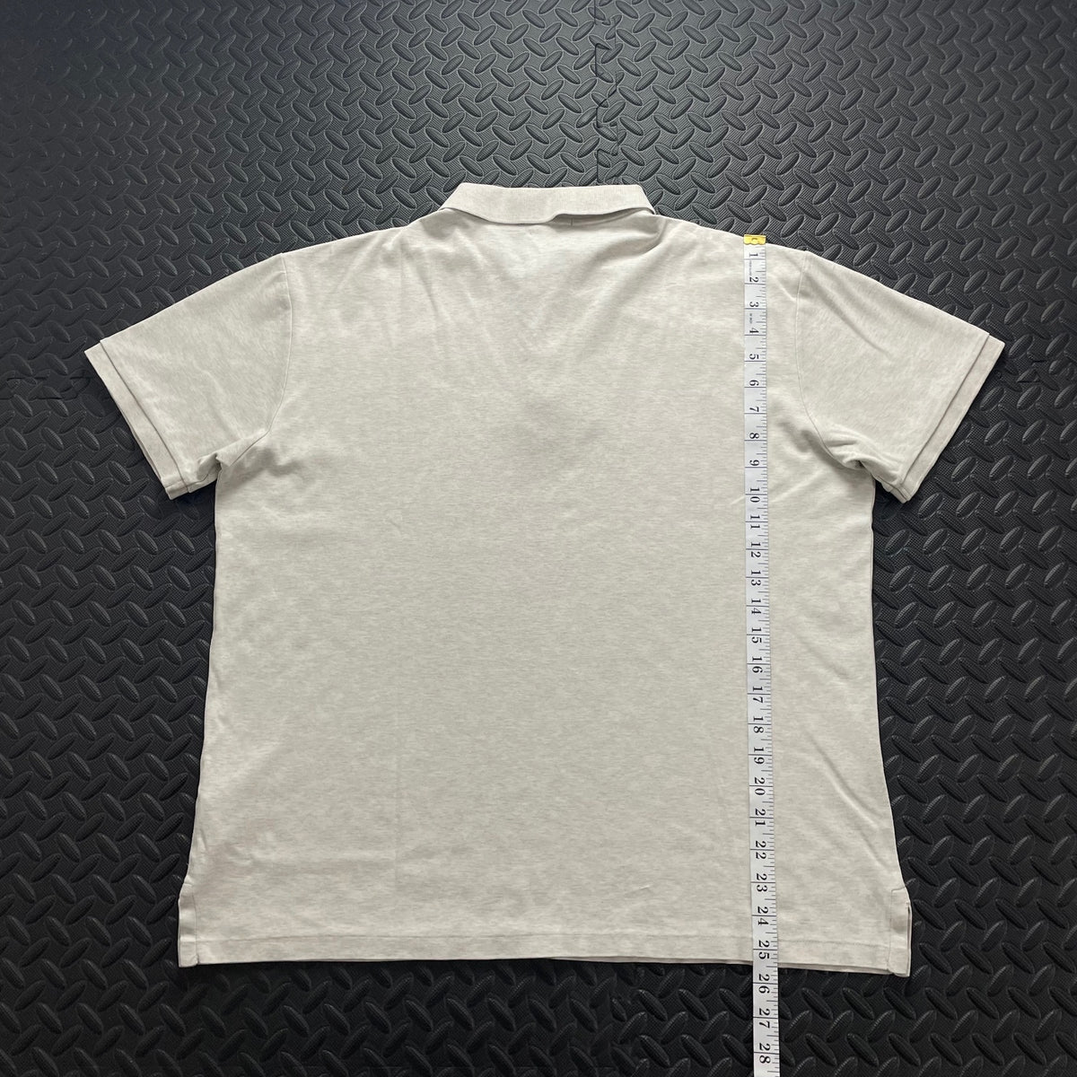 Ralph Lauren Cream Polo Shirt | Men’s Slim Fit XL / 3720