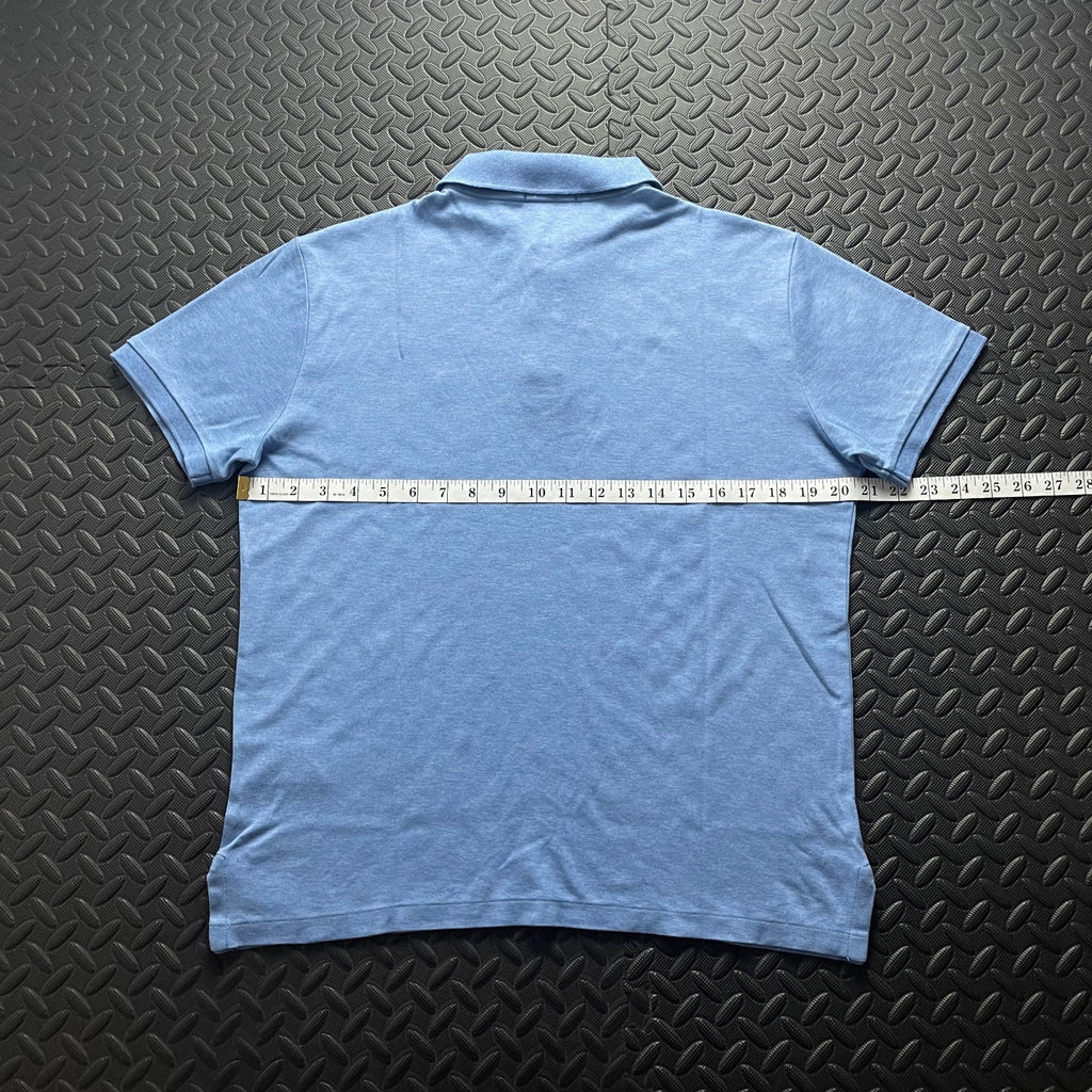 Ralph Lauren Light Blue Polo Shirt | Men’s Custom Slim Fit M / 3638