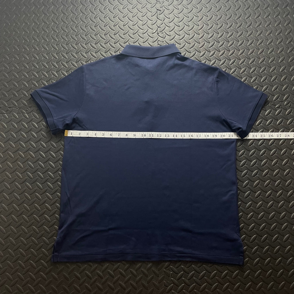 Ralph Lauren Navy Polo Shirt | Men’s Custom Slim Fit L / 3468