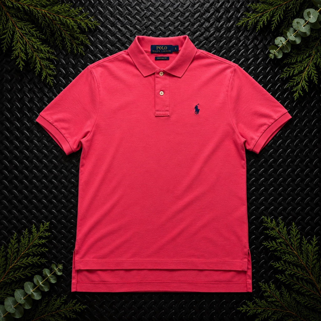 Ralph Lauren Pink Polo Shirt | Men’s Classic Fit S