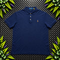 Ralph Lauren Navy Polo Shirt | Men’s Slim Fit M / 3842