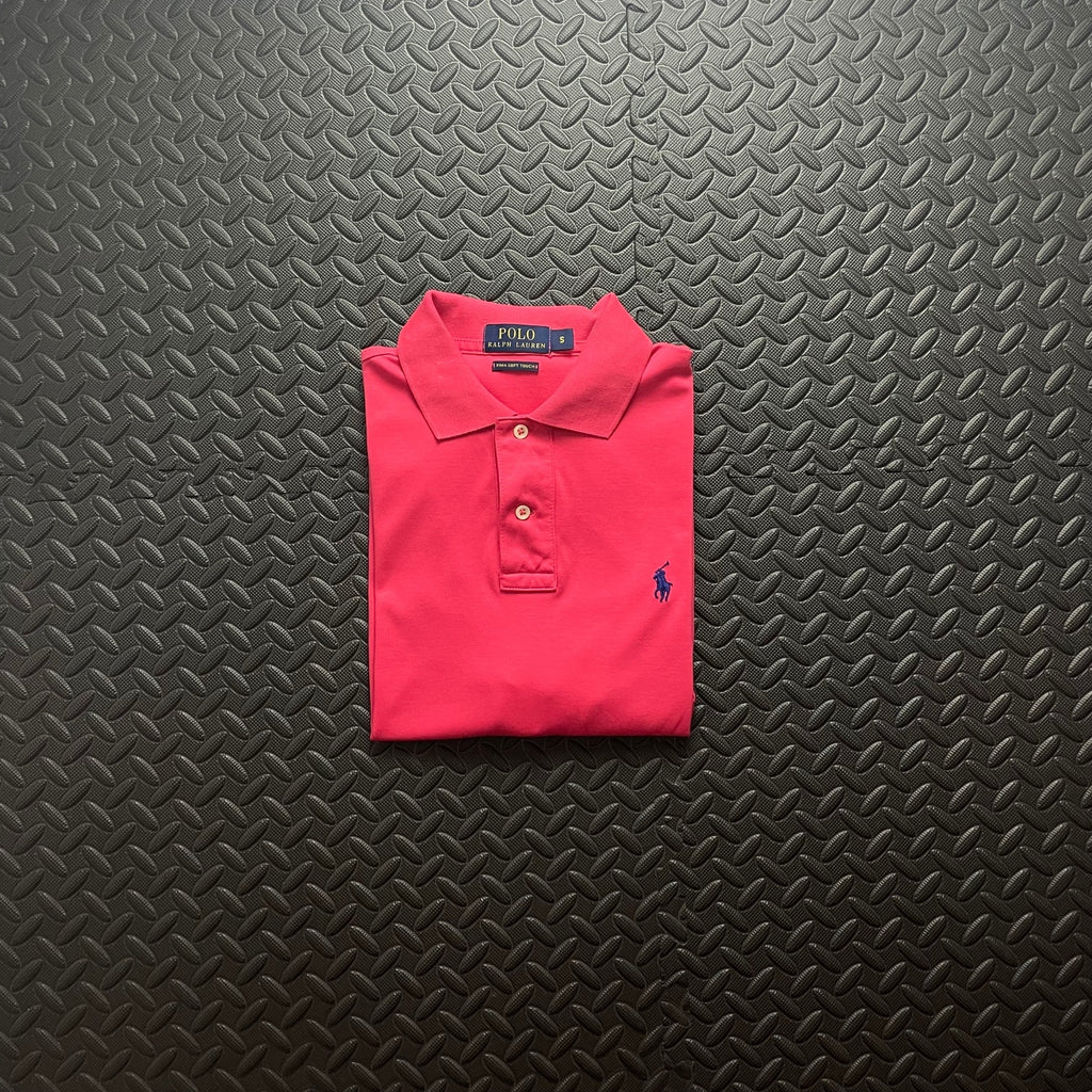 Ralph Lauren Pink Polo Shirt | Men’s Classic Fit S