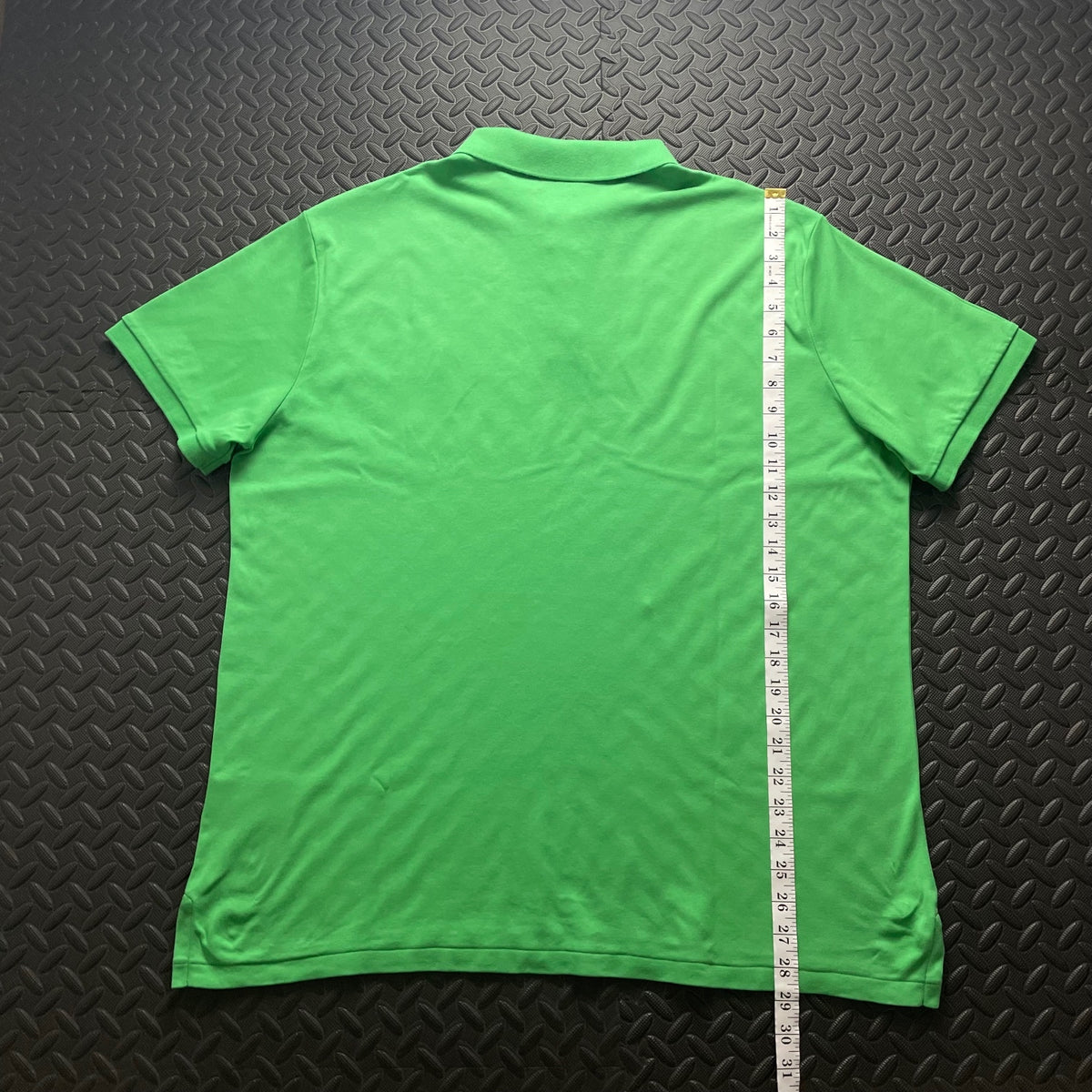 Ralph Lauren Green Polo Shirt | Men’s Custom Slim Fit XL / 3658