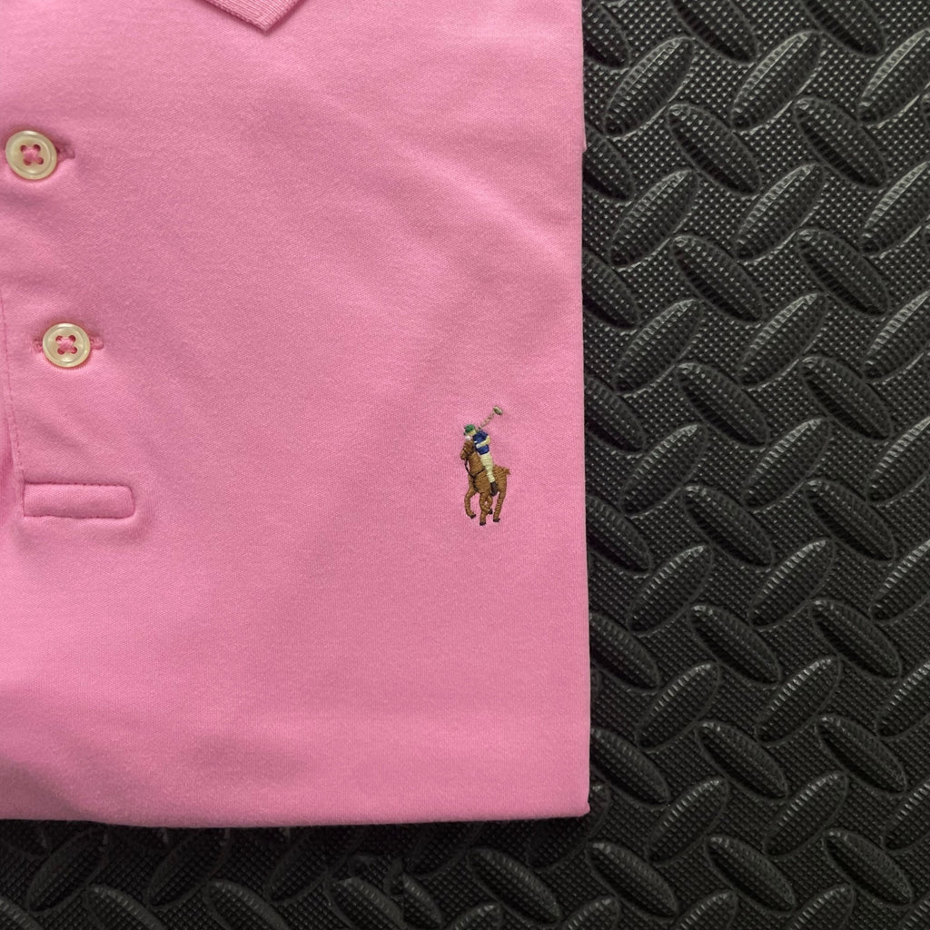 Ralph Lauren Pink Polo Shirt | Men’s Slim Fit L / 3715