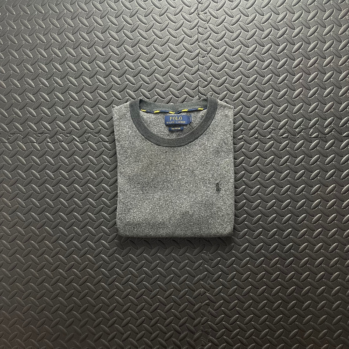 Ralph Lauren Grey Crewneck Jumper | Men’s Classic Fit S / 3764