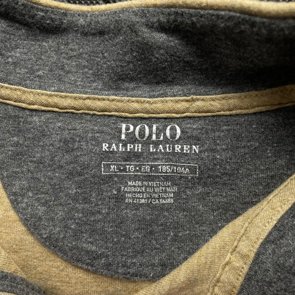 Ralph Lauren Beige 1/4 Zip Jumper | Men’s Classic Fit XL / 3730