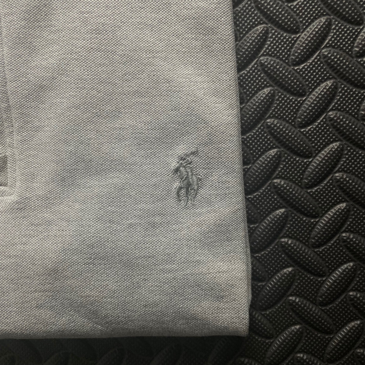 Ralph Lauren Grey 1/4 Zip Polo Shirt | Men’s Custom Slim Fit M / 3151