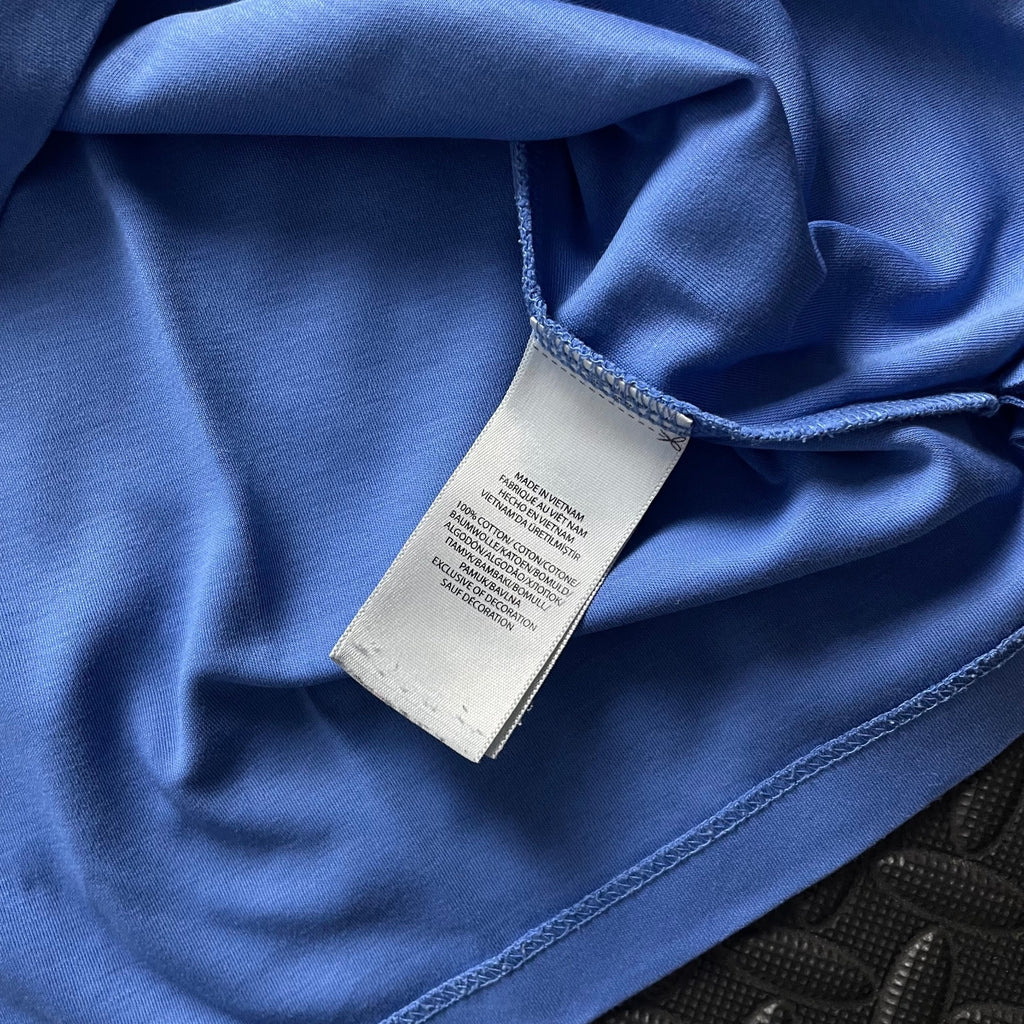 Ralph Lauren Blue Polo Shirt | Men’s Slim Fit XL / 3796