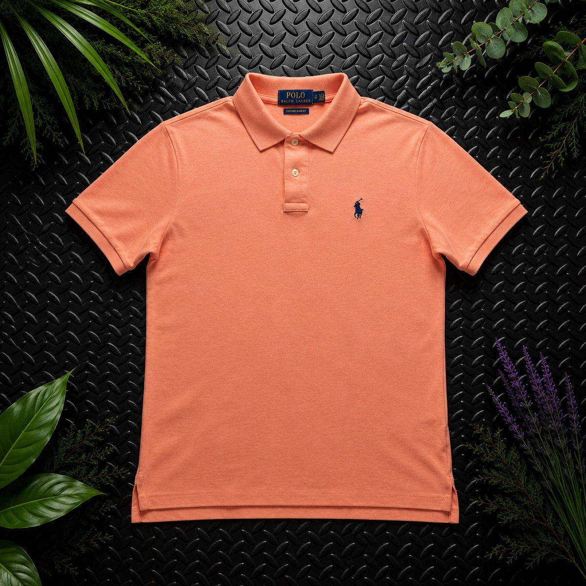 Ralph Lauren Orange Polo Shirt | Men’s Classic Fit S