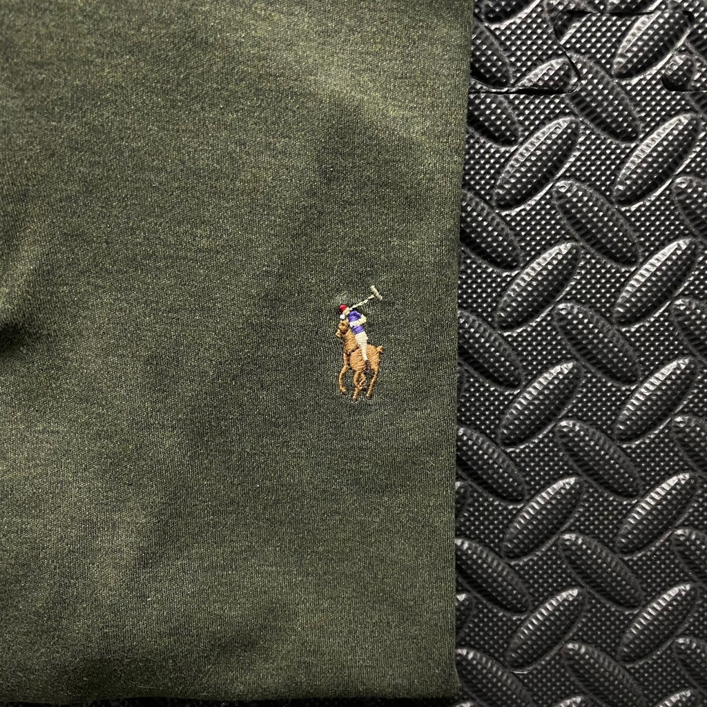 Ralph Lauren Khaki Polo Shirt | Men’s Custom Slim Fit M / 3608