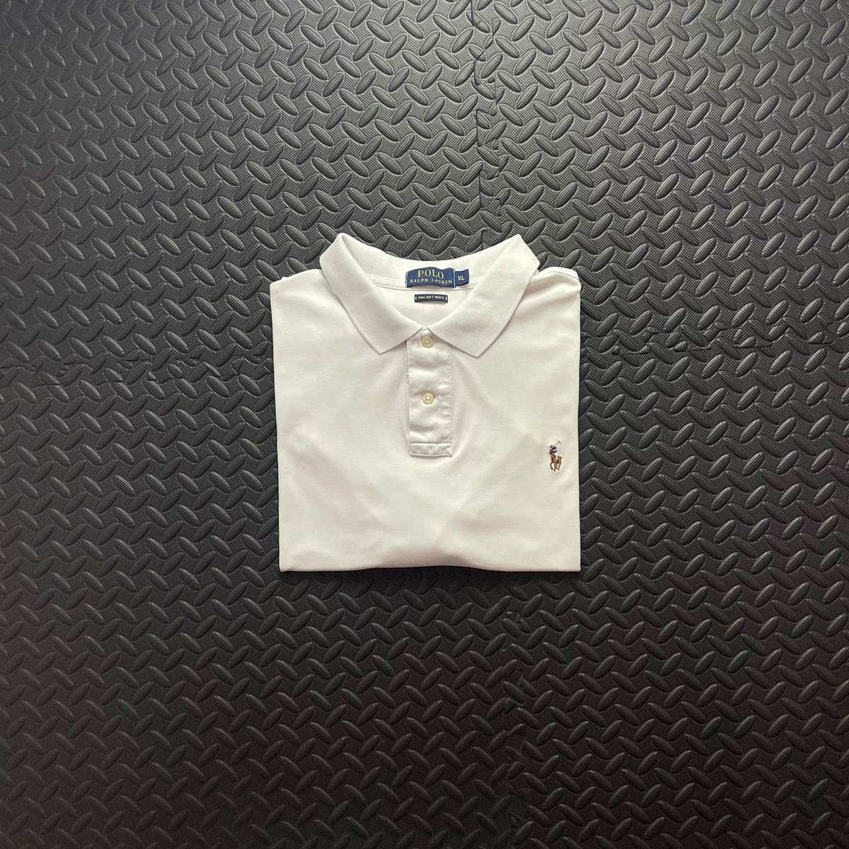 Ralph Lauren White Polo Shirt | Men’s Classic Fit XL / 3722