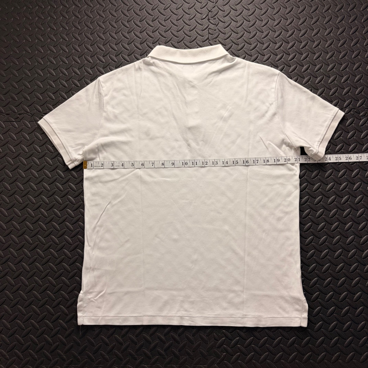 Ralph Lauren White Polo Shirt | Men’s Slim Fit L / 3863