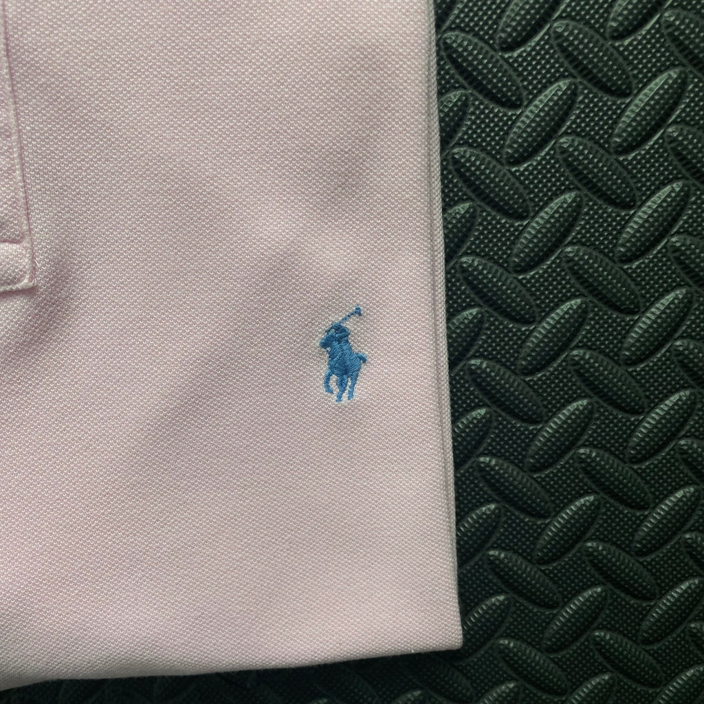 Ralph Lauren Pink Polo Shirt | Men’s Custom Slim Fit L / 3749