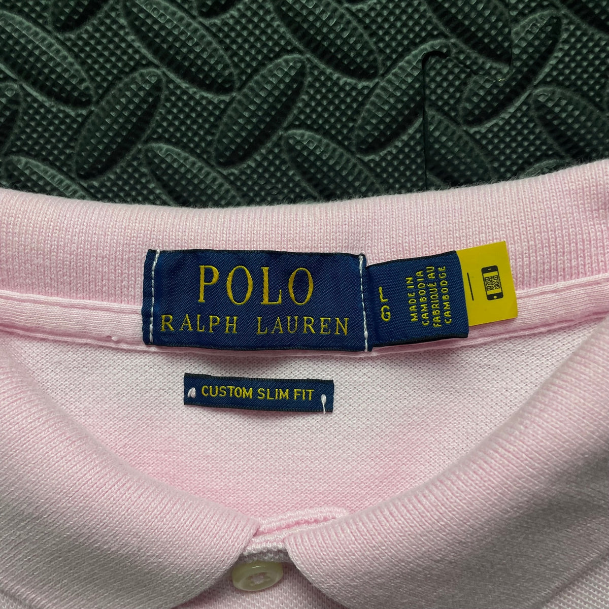 Ralph Lauren Pink Polo Shirt | Men’s Custom Slim Fit L / 3749