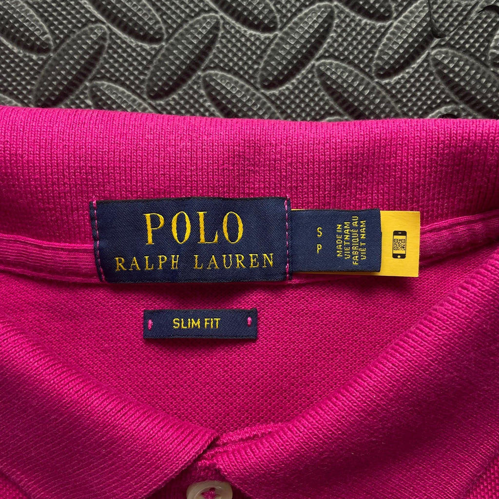 Ralph Lauren Pink Polo Shirt | Men’s Slim Fit S / 3438